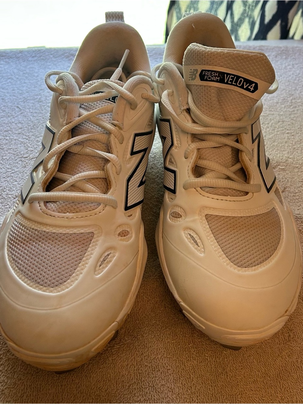 New Balance Fresh Foam Velo v4 White Athletic Shoes